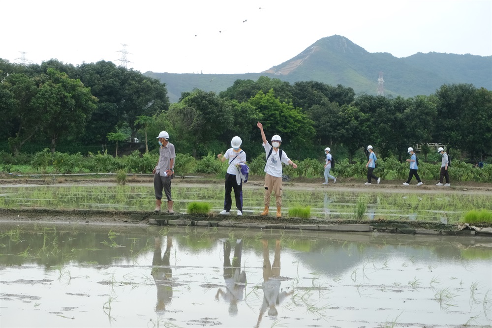 土木工程拓展署聯同仁濟醫院及九龍樂善堂於2021年7月及至8月舉辦了「CEDD暑期遊學團2021」，讓來自6間中學約40名師生到本署不同設施及工地考察體驗，包括將軍澳第137區填料庫、工務中央試驗所、興建中的將軍澳跨灣連接路及塱原自然生態公園，從而了解我們的職能及工作。